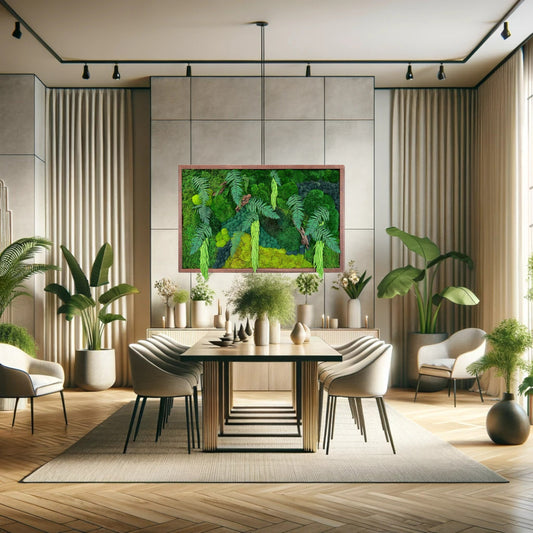 Paradise Moss Art Frame
